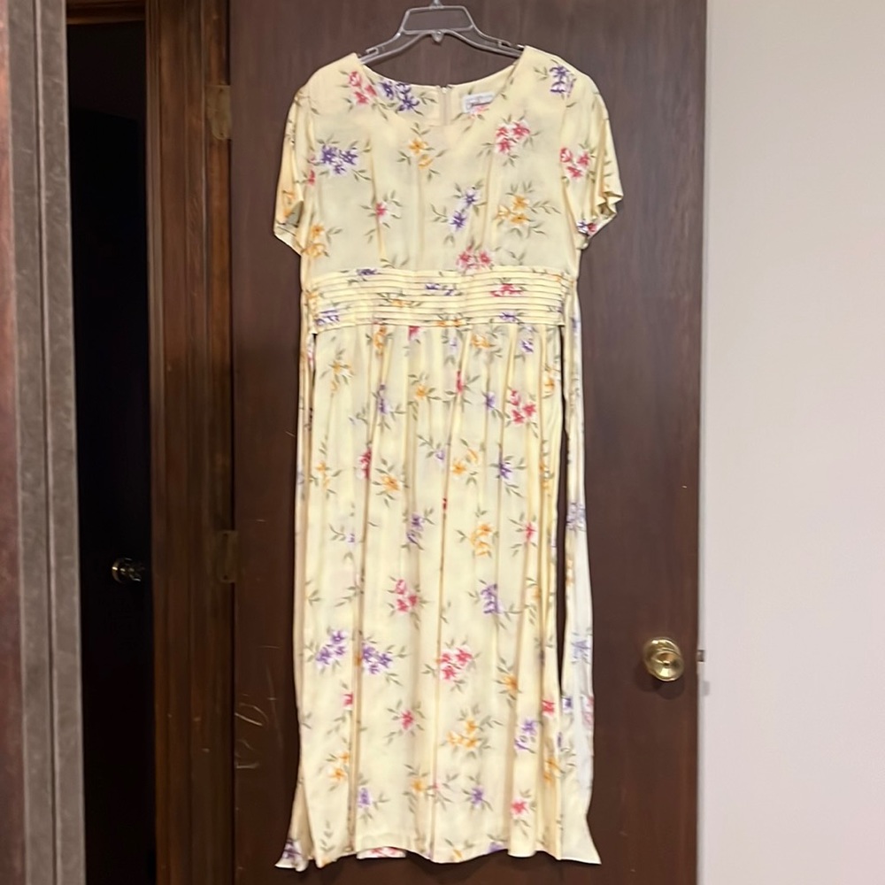 Vintage Floral Dress